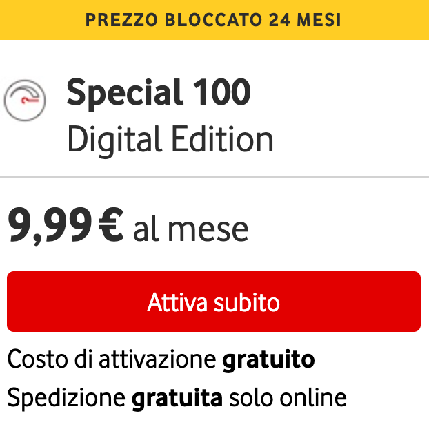 Vodafone Special100