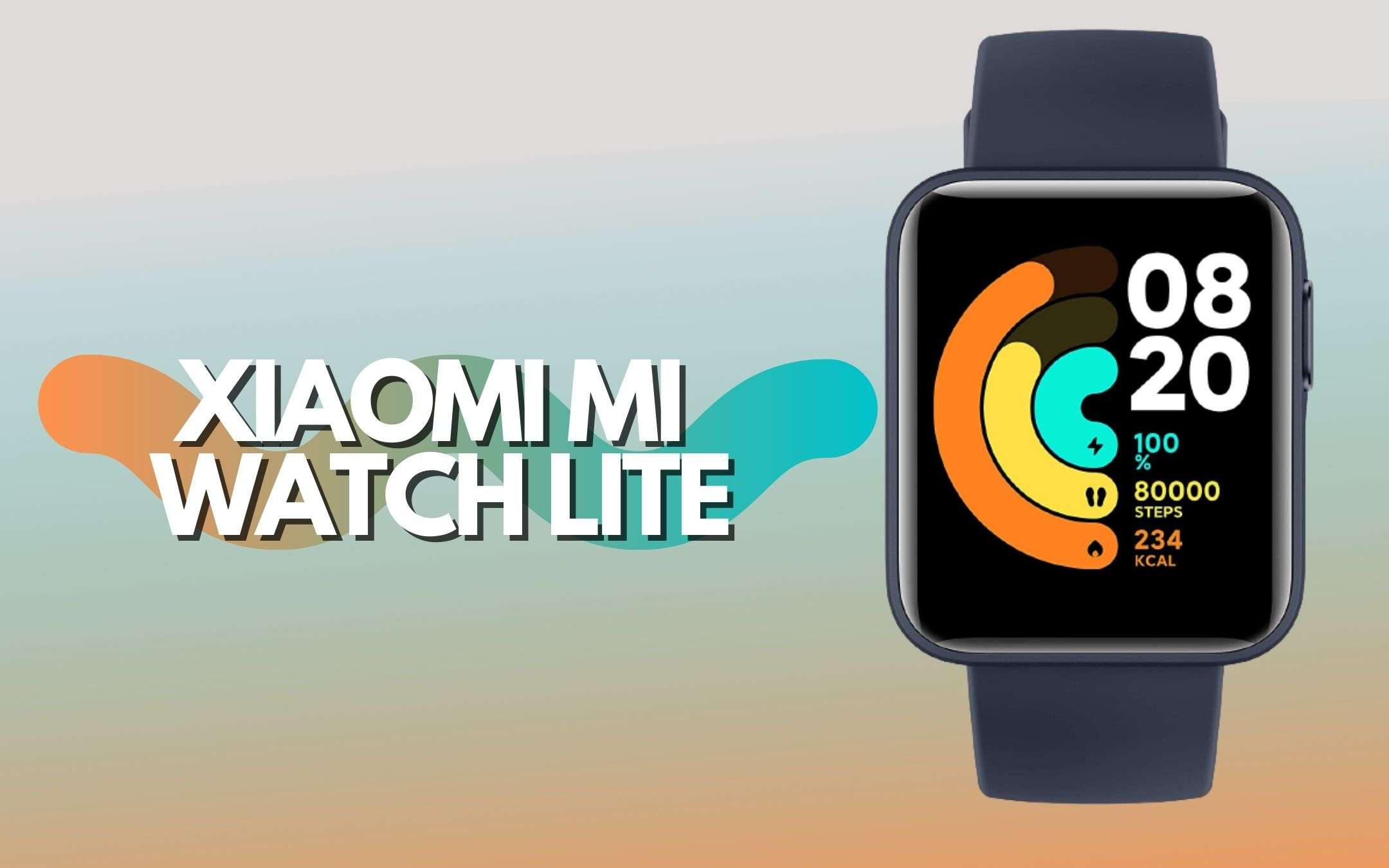 Xiaomi Mi Watch Lite: che spettacolo di smartwatch (-14%)