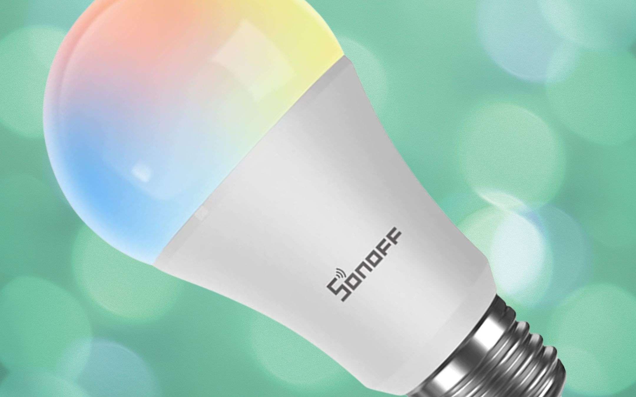 Eccellente lampadina smart Sonoff a 6€: BOMBA Amazon