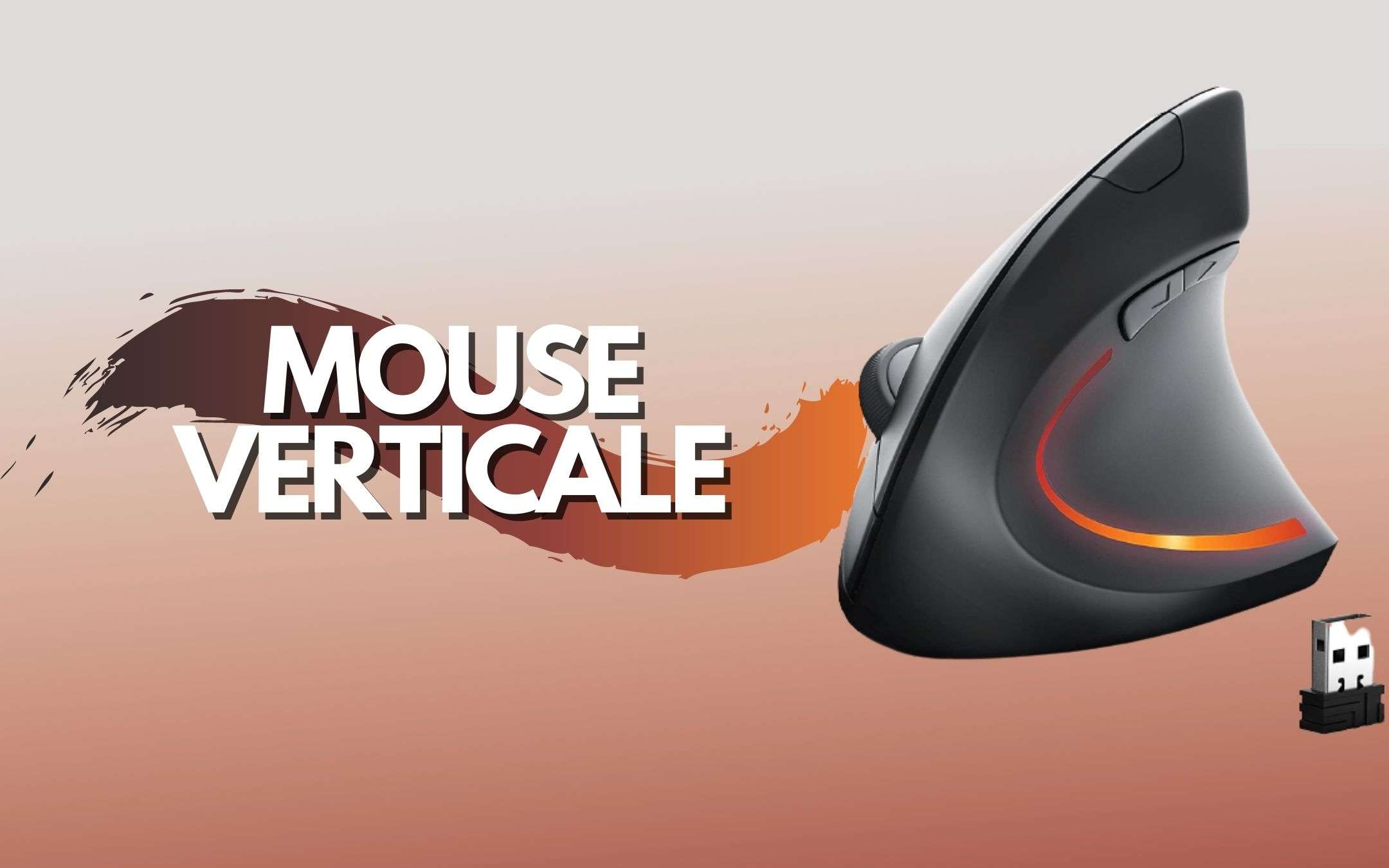 Mouse verticale con doppio sconto FINO A STASERA