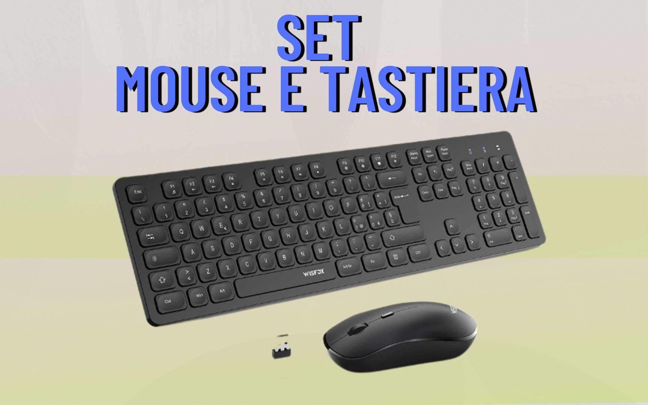 Set tastiera e mouse a prezzo imperdibile (-58%)