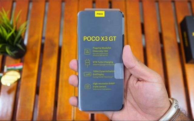 POCO X3 GT