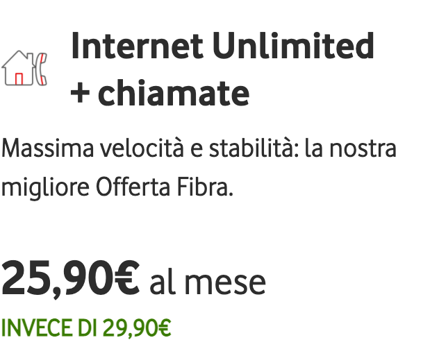 Internet Unlimited Vodafone