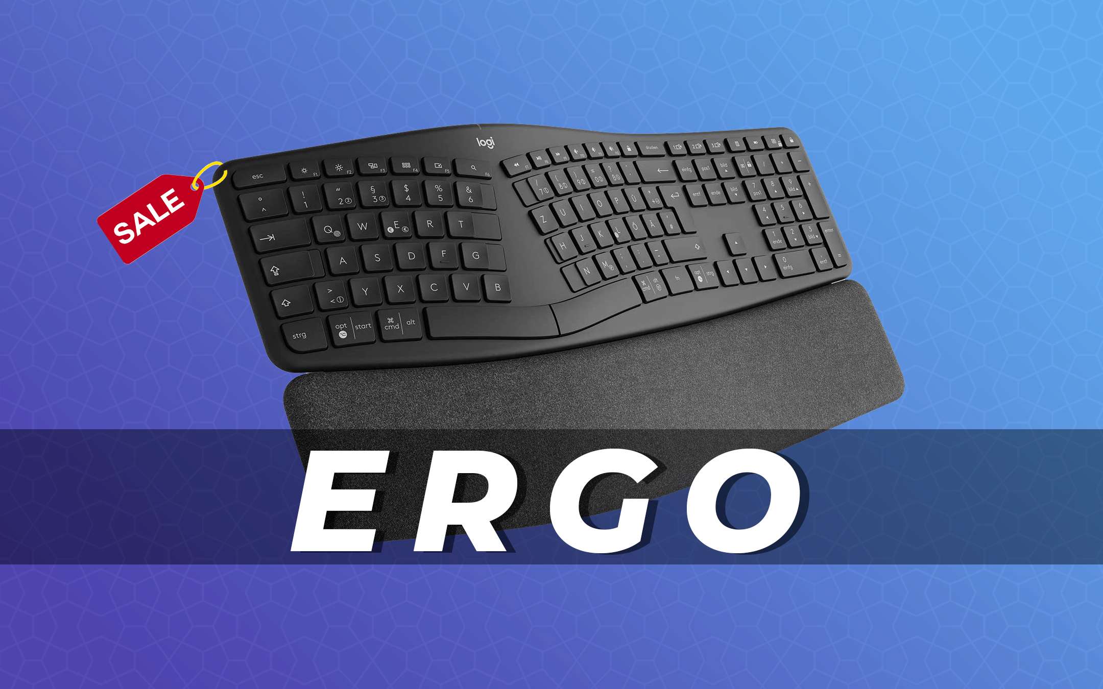 Logitech ERGO K860: tastiera wireless ergonomica in offerta