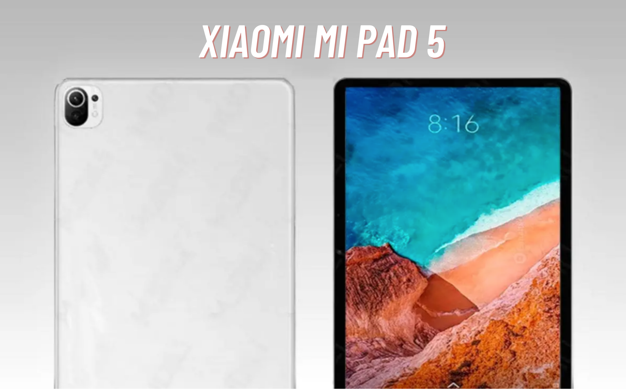 Xiaomi Mi Pad 5: confermato il supporto per lo stilo