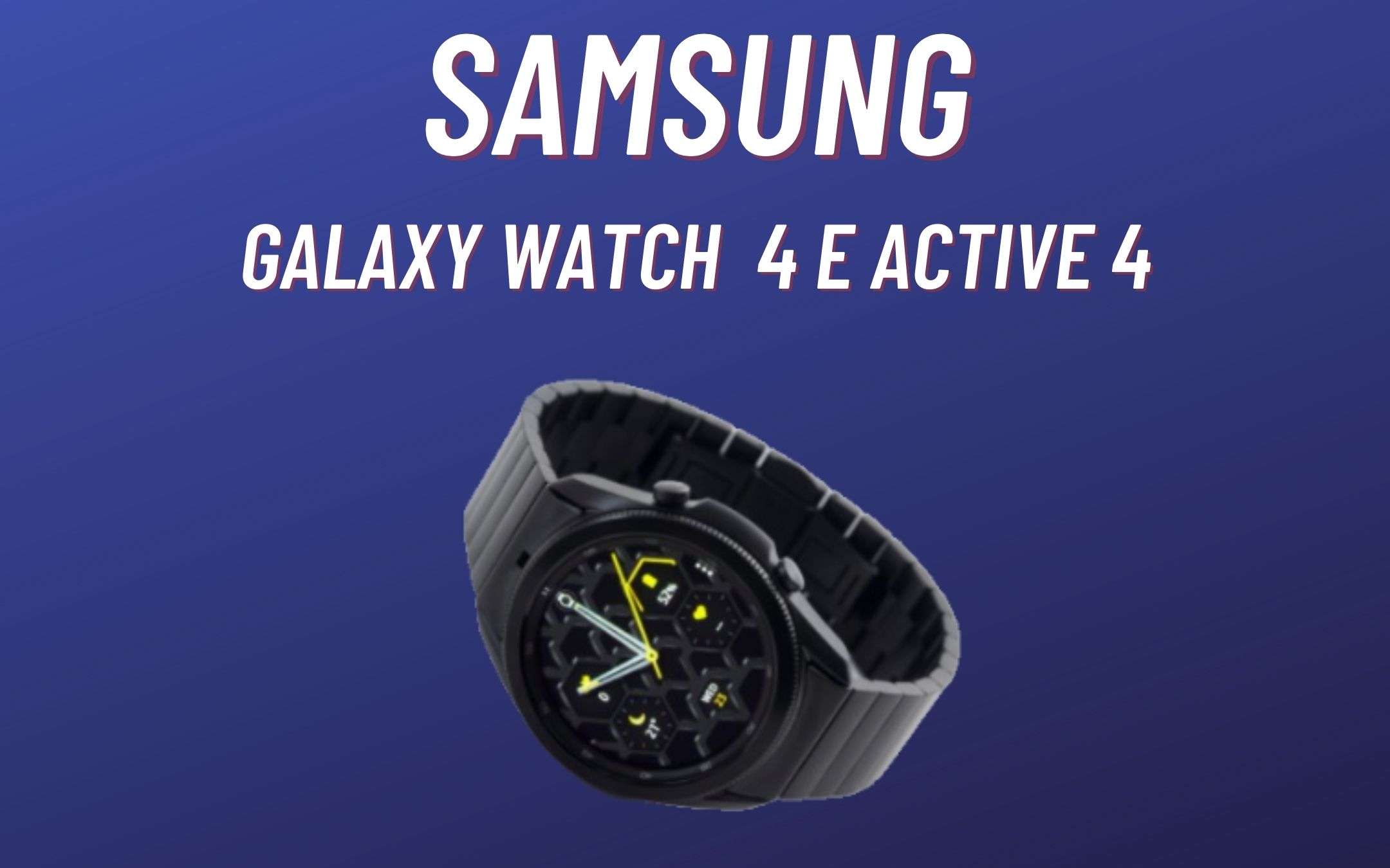 Samsung Galaxy Watch 4: i render a 360° (VIDEO)