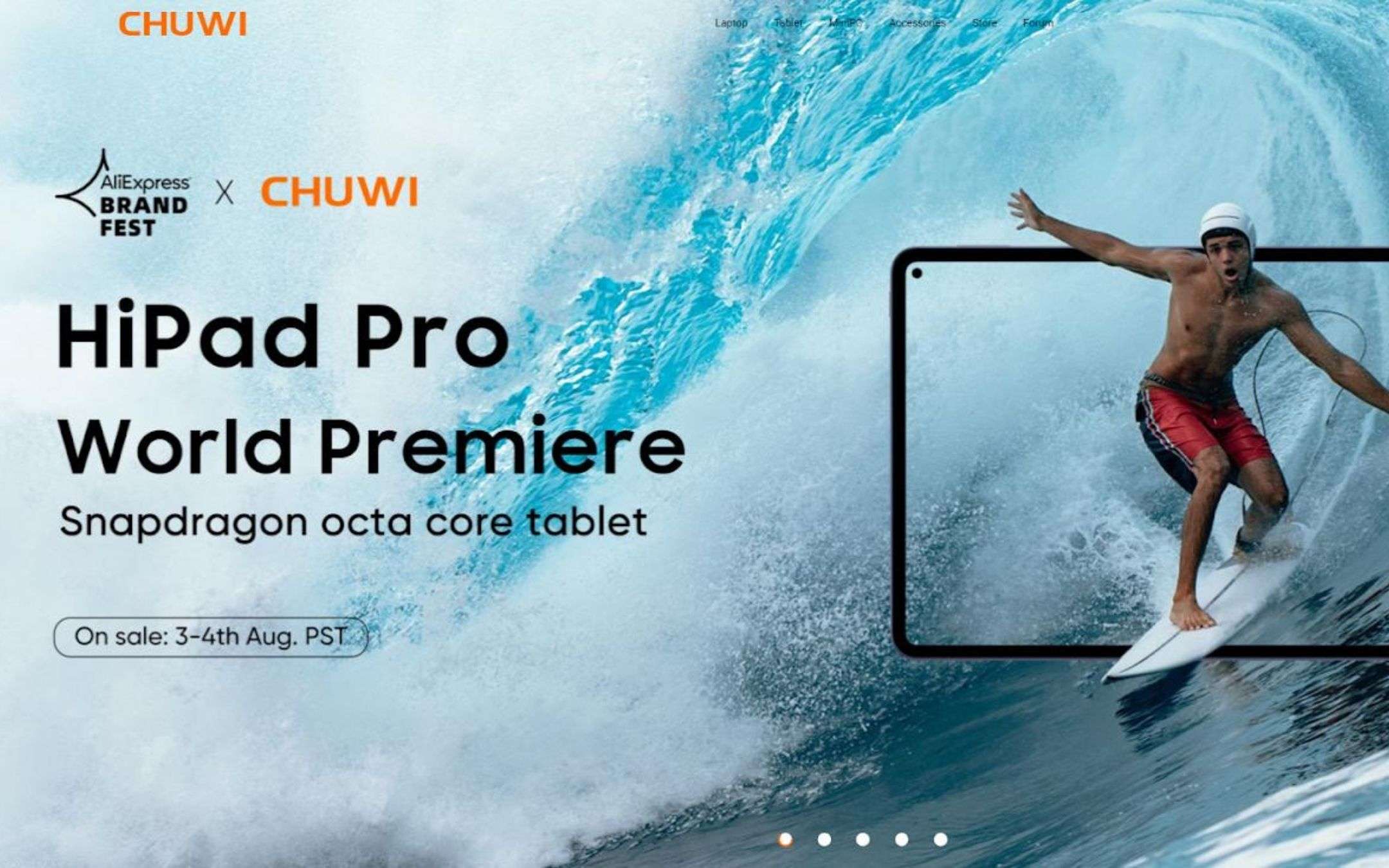 Ecco l'HiPad Pro di Chuwi con Snapdragon 662