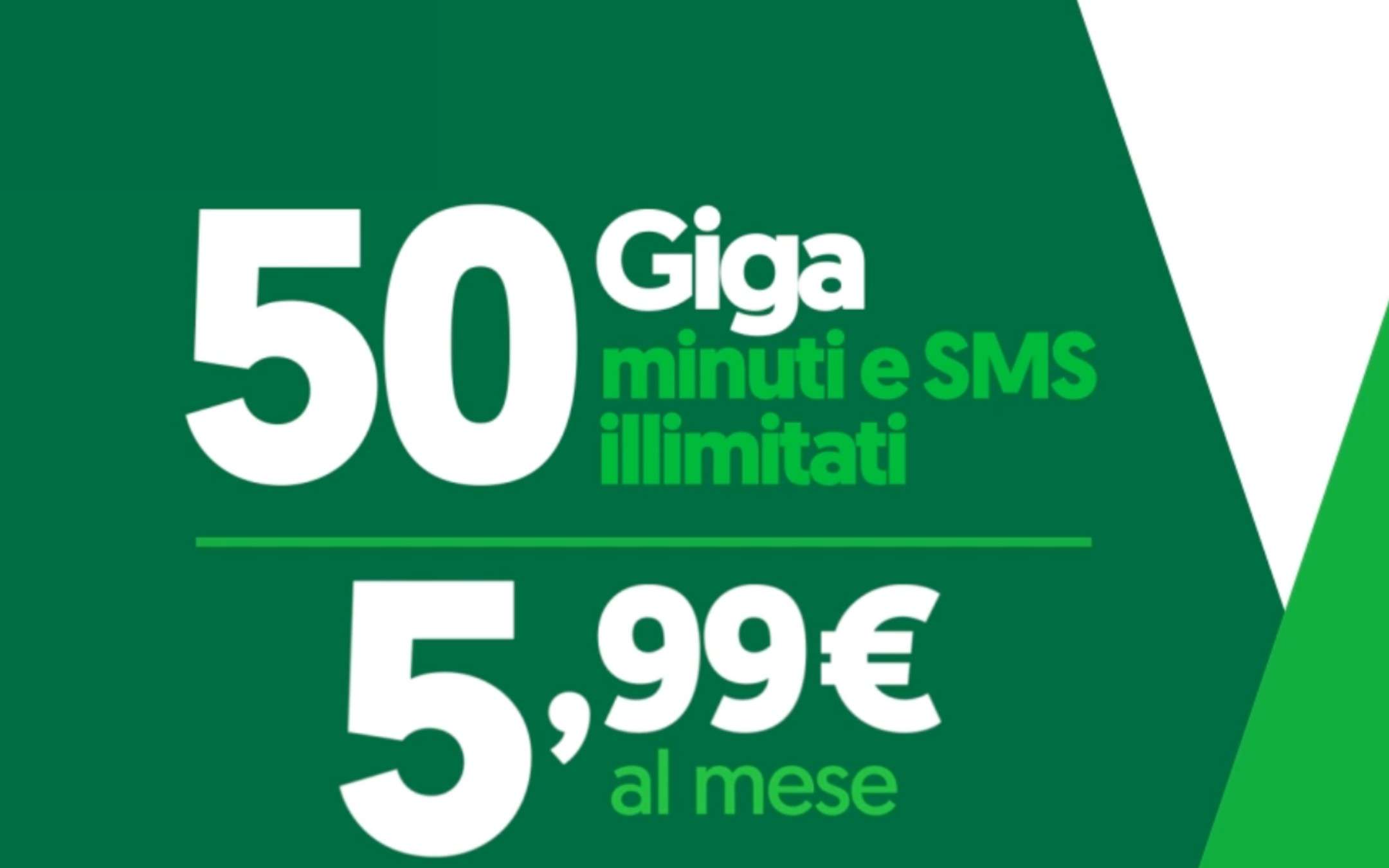 Very: PROMO winback con 100GB a 5,99 euro al mese!