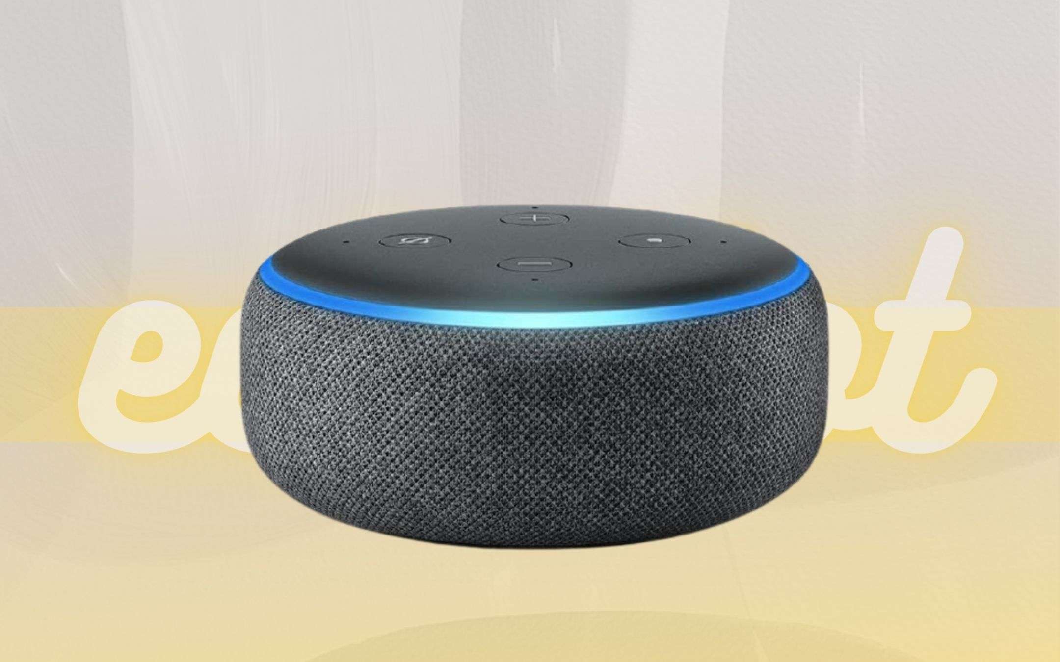 Echo Dot a METÀ PREZZO: lo compri e hai Alexa in casa