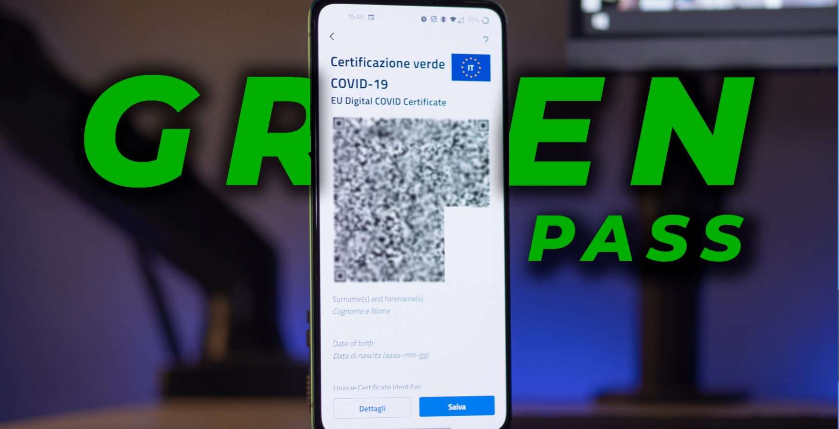 green pass come usarlo su smartphone android e ios