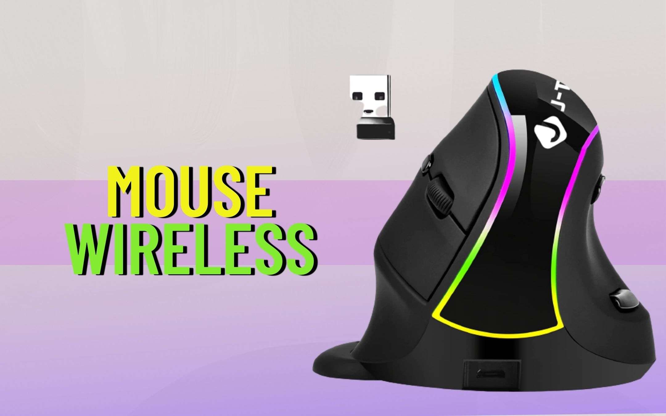 Mouse verticale e wireless: pochi euro ed è tuo in 48 ore