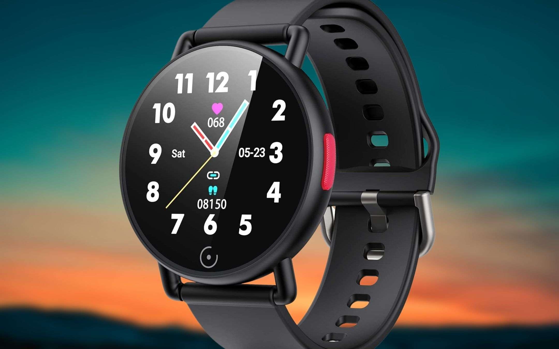 Smartwatch: eleganza a prezzo ridicolo su Amazon (24€)