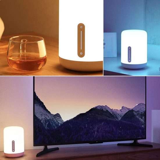 xiaomi mi bedside lamp 2 lampada smart