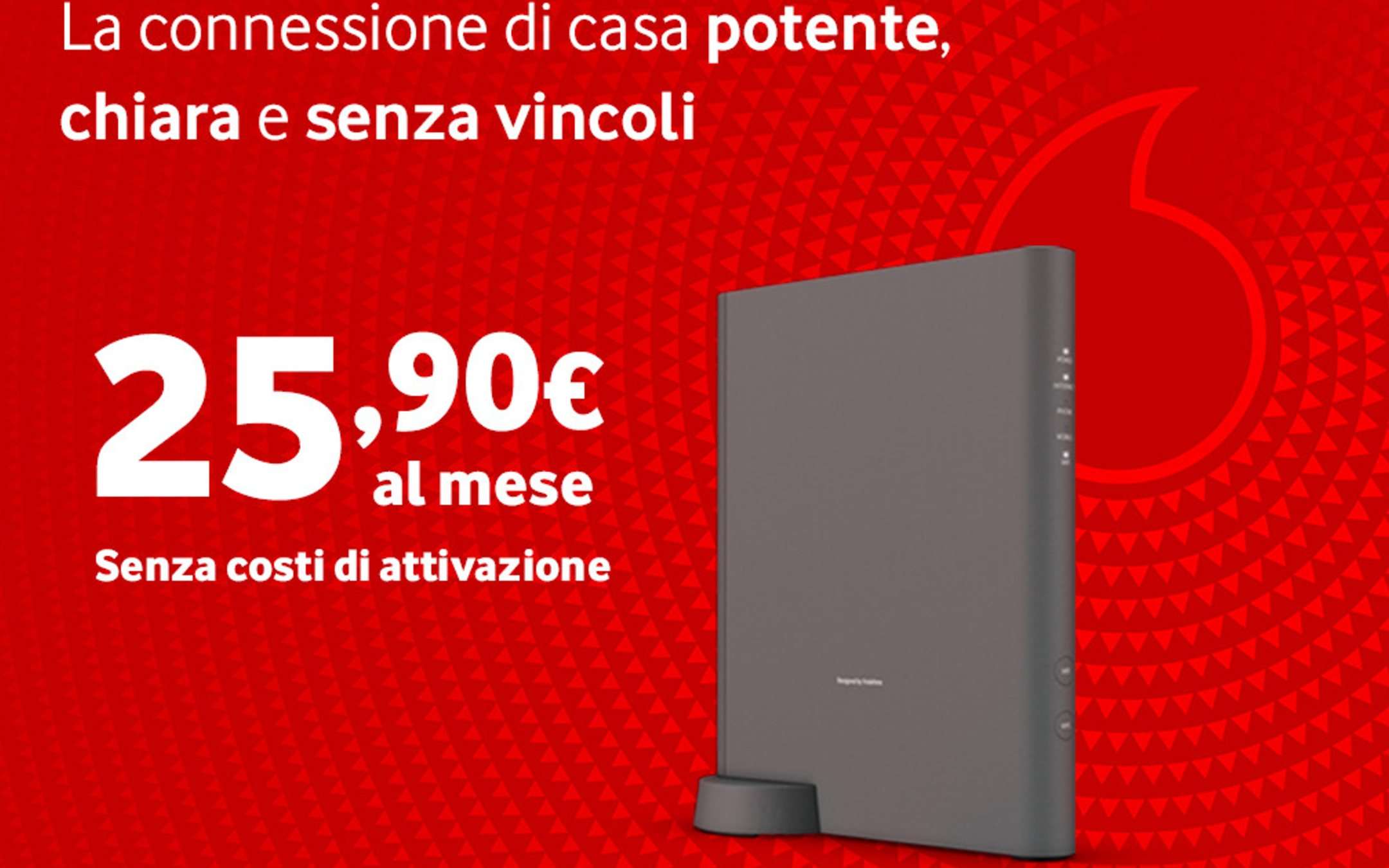 InternetUnlimited Vodafone: continua a 25,90€