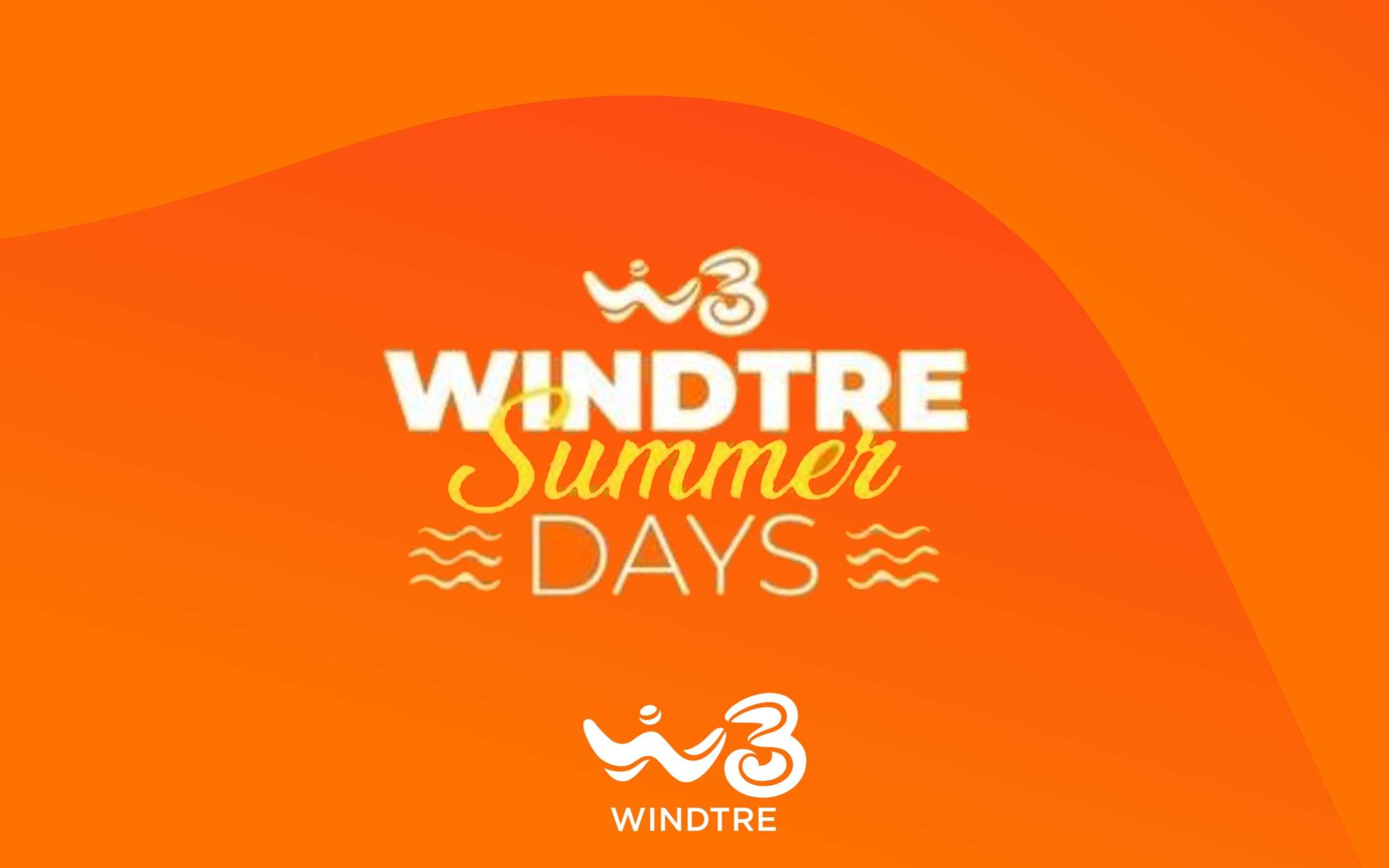 WINDTRE Summer Days: sconti anche in Estate!