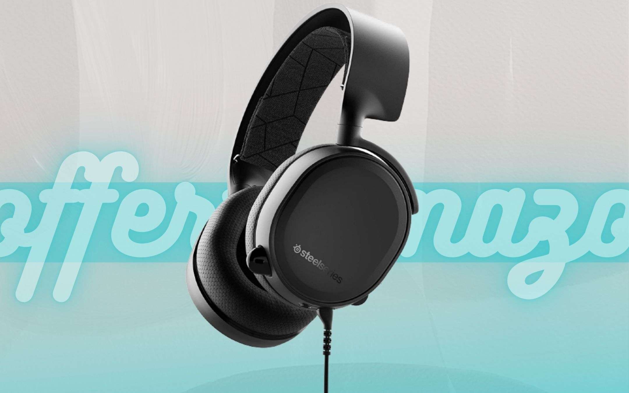 SteelSeries Arctis 3: cuffie gaming da CAPOGIRO (-30%)