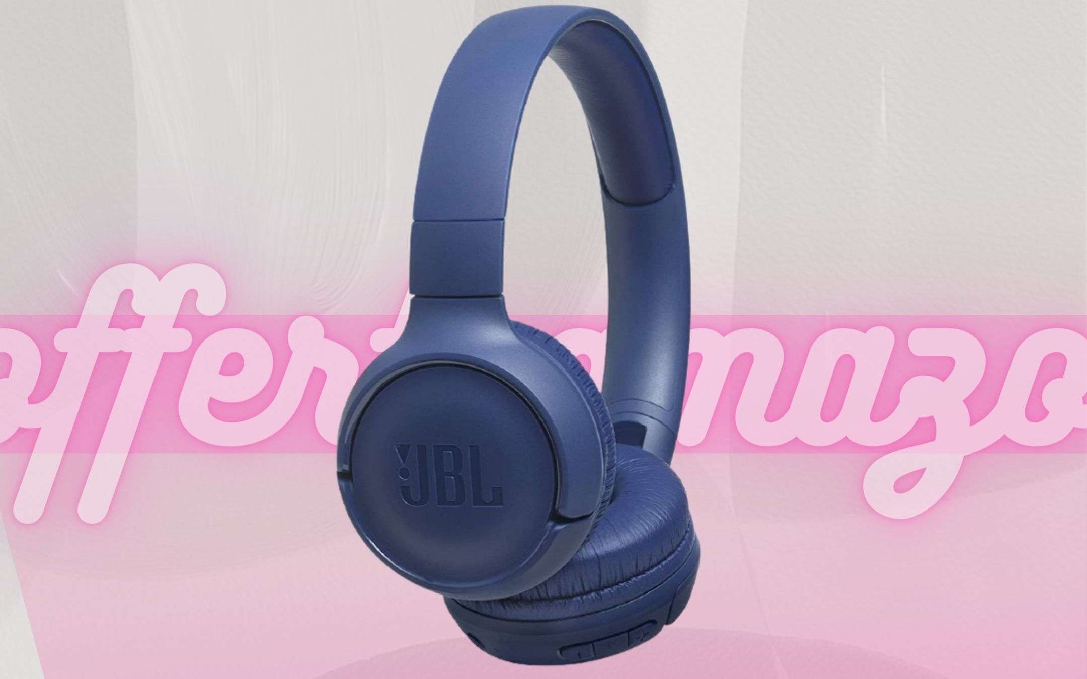 JBL Tune 500BT: con queste cuffie wireless vai sul sicuro (-46%)