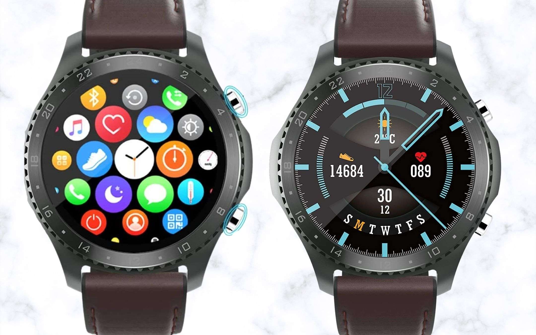 Questo lussuoso smartwatch è come un PC: solo 32€, ASSURDO