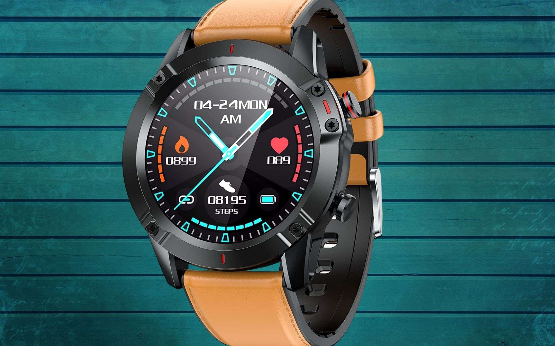 Questo smartwatch concentra tecnologia e stile: 31€ + OMAGGIO