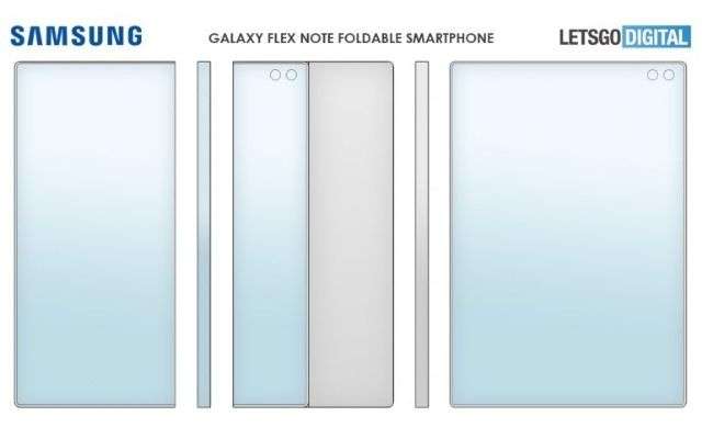 Samsung Galaxy Flex Note brevetto