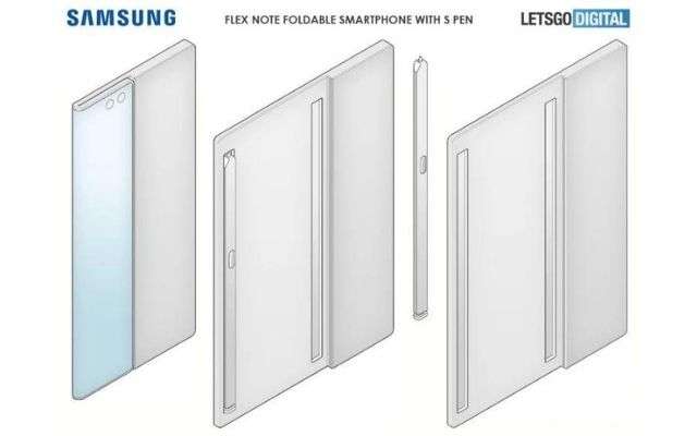 Samsung Galaxy Flex Note brevetto