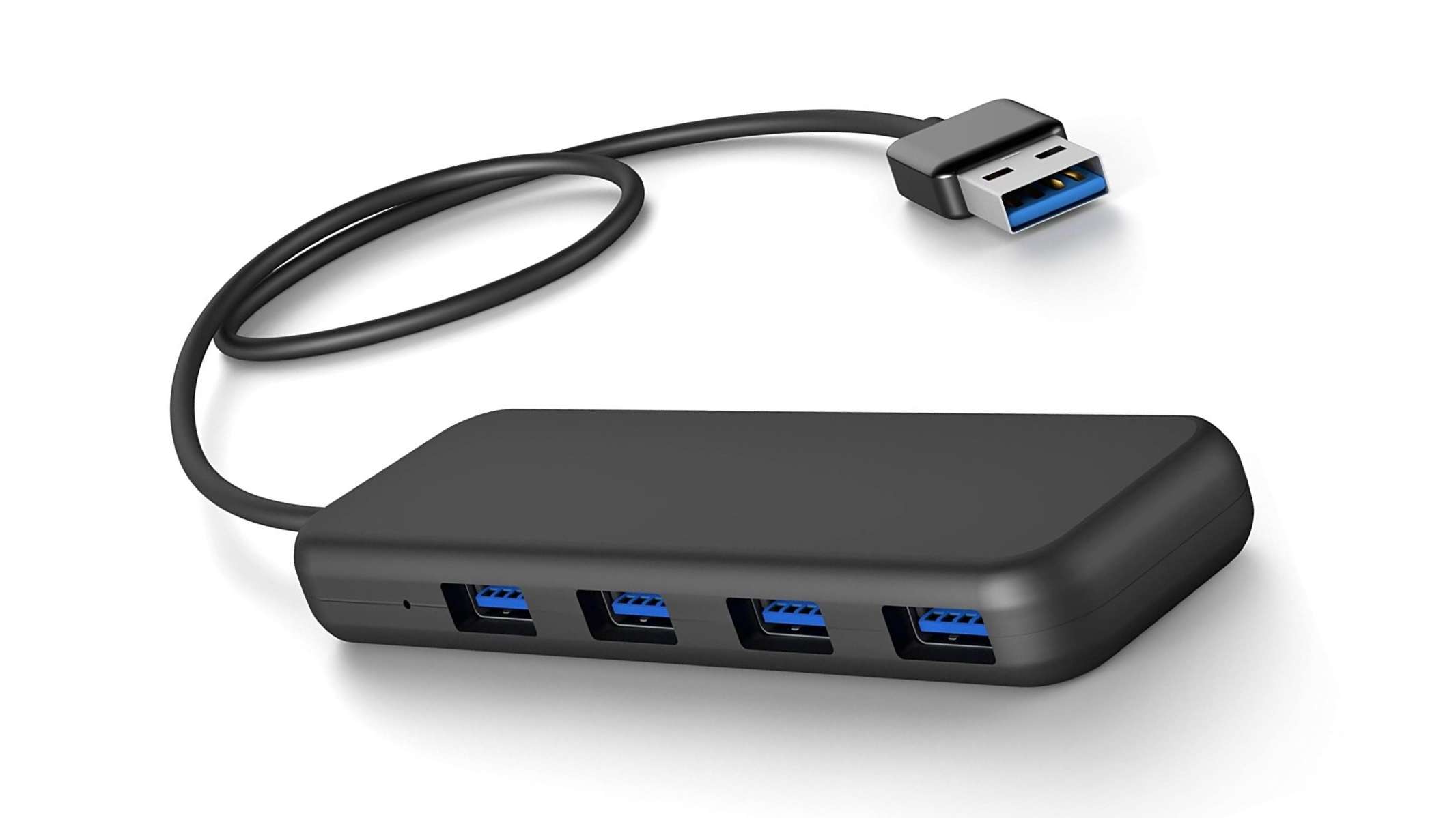 Hub a 4 porte USB 3.0: poco più di 7 euro, FOLLE SCONTO del 50%