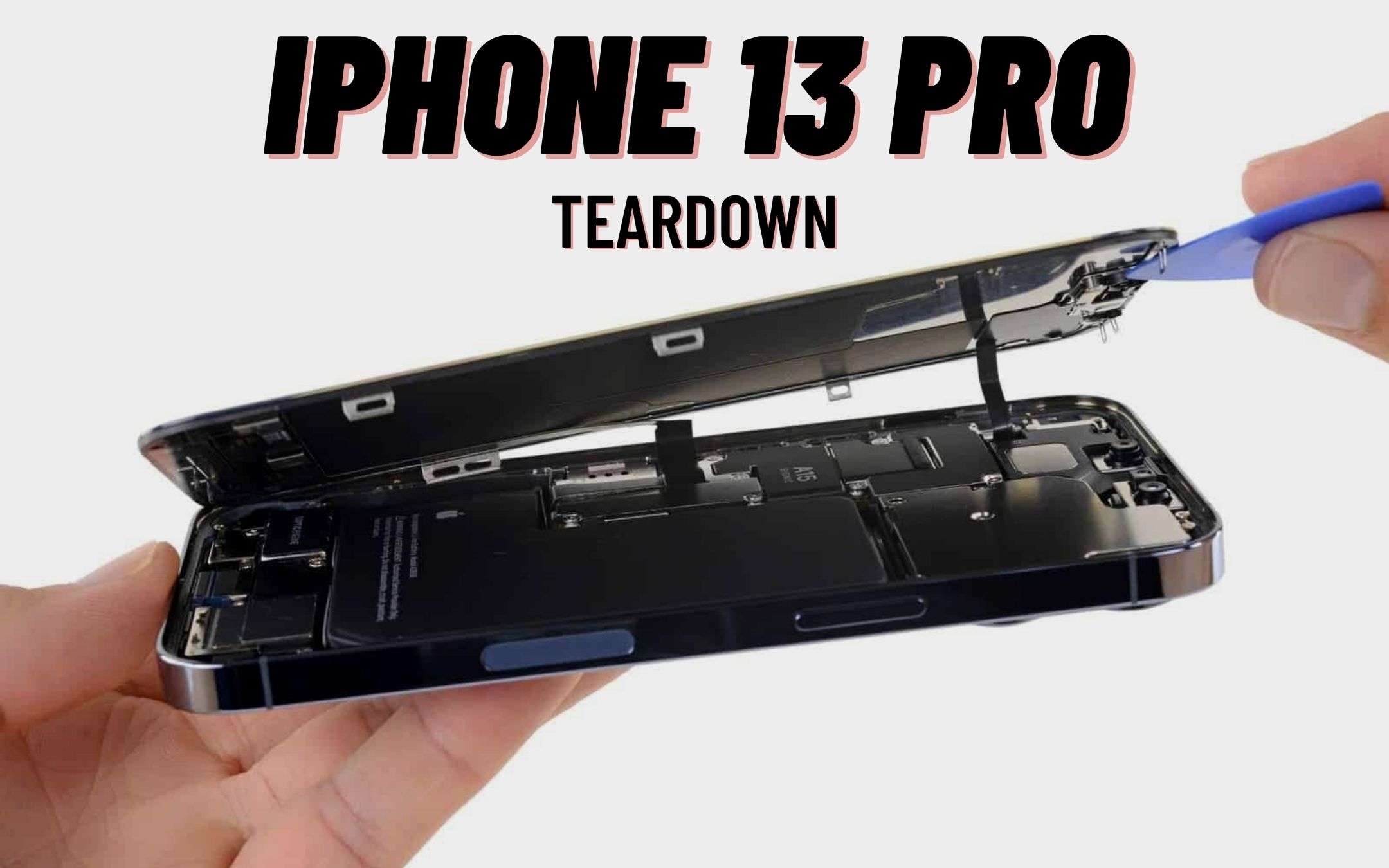 iPhone 13 Pro: iFixit promuove il nuovo arrivato