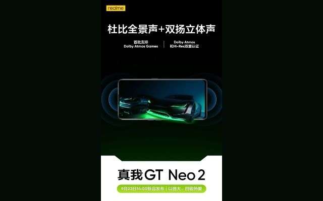 Realme GT Neo2 doppio speaker