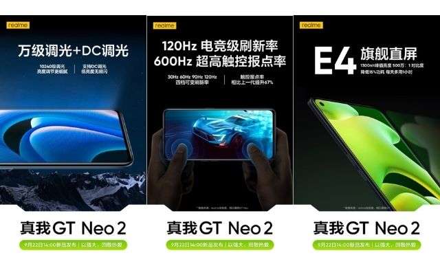 realme gt neo2 display