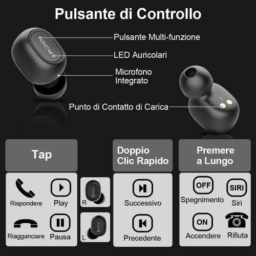 homscam auricolari wireless