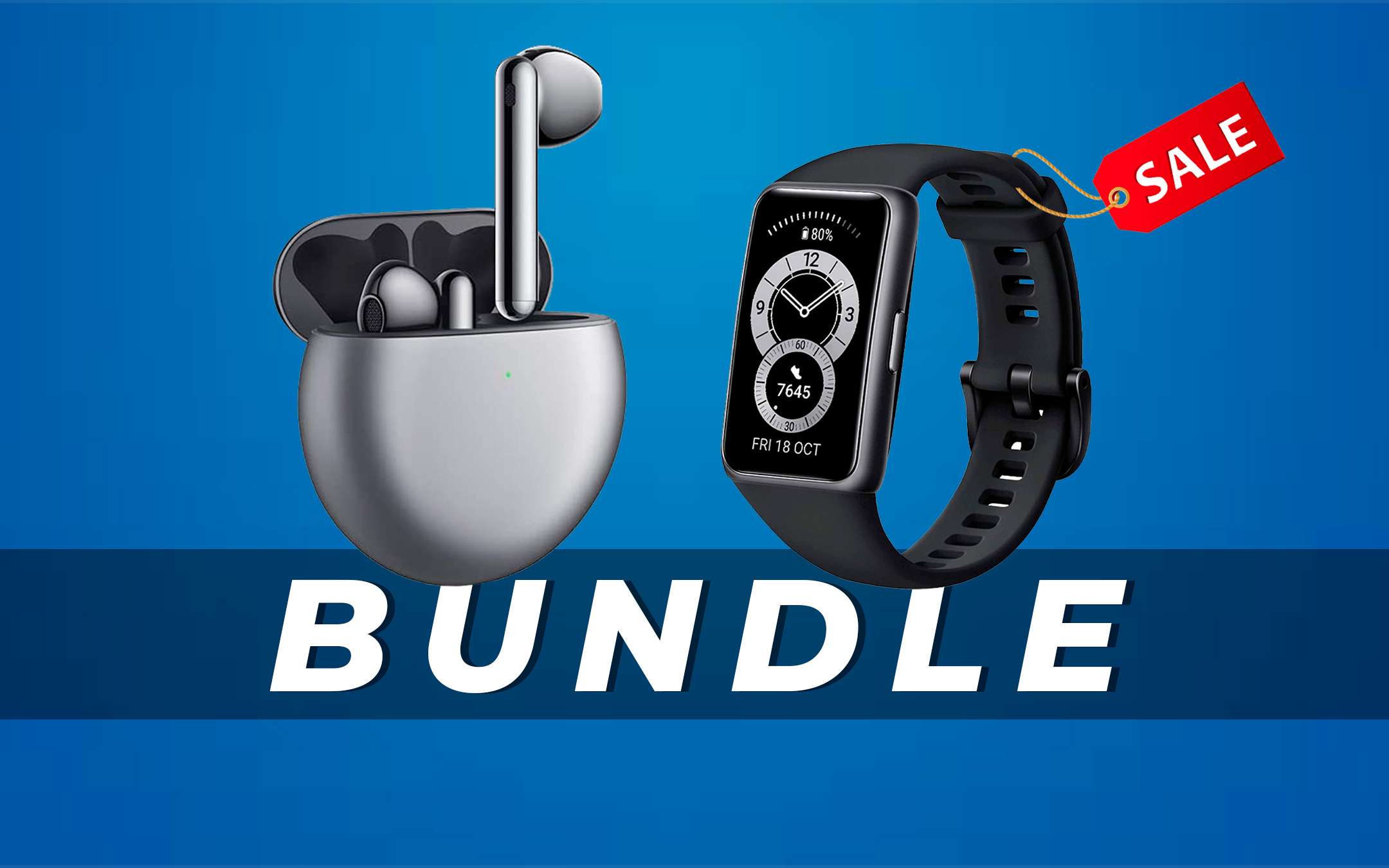 Huawei FreeBuds 4 + Band 6 in bundle: Super Offerta Amazon