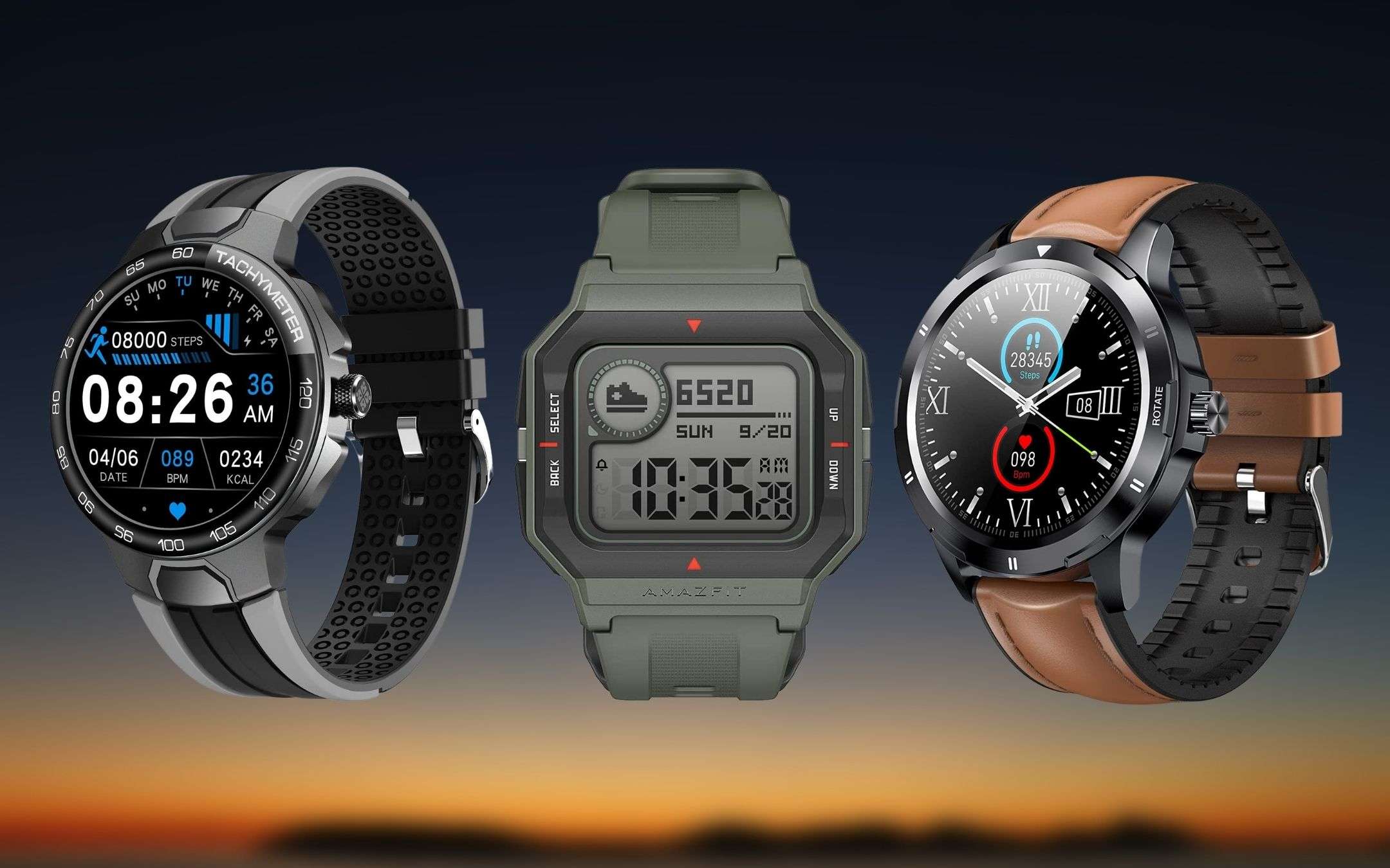 Amazon: 3 smartwatch SPETTACOLARI a meno di 40€