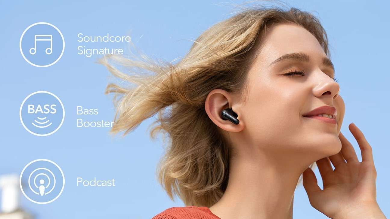 Auricolari Bluetooth Soundcore in SUPER OFFERTA con SCONTO di 10€!