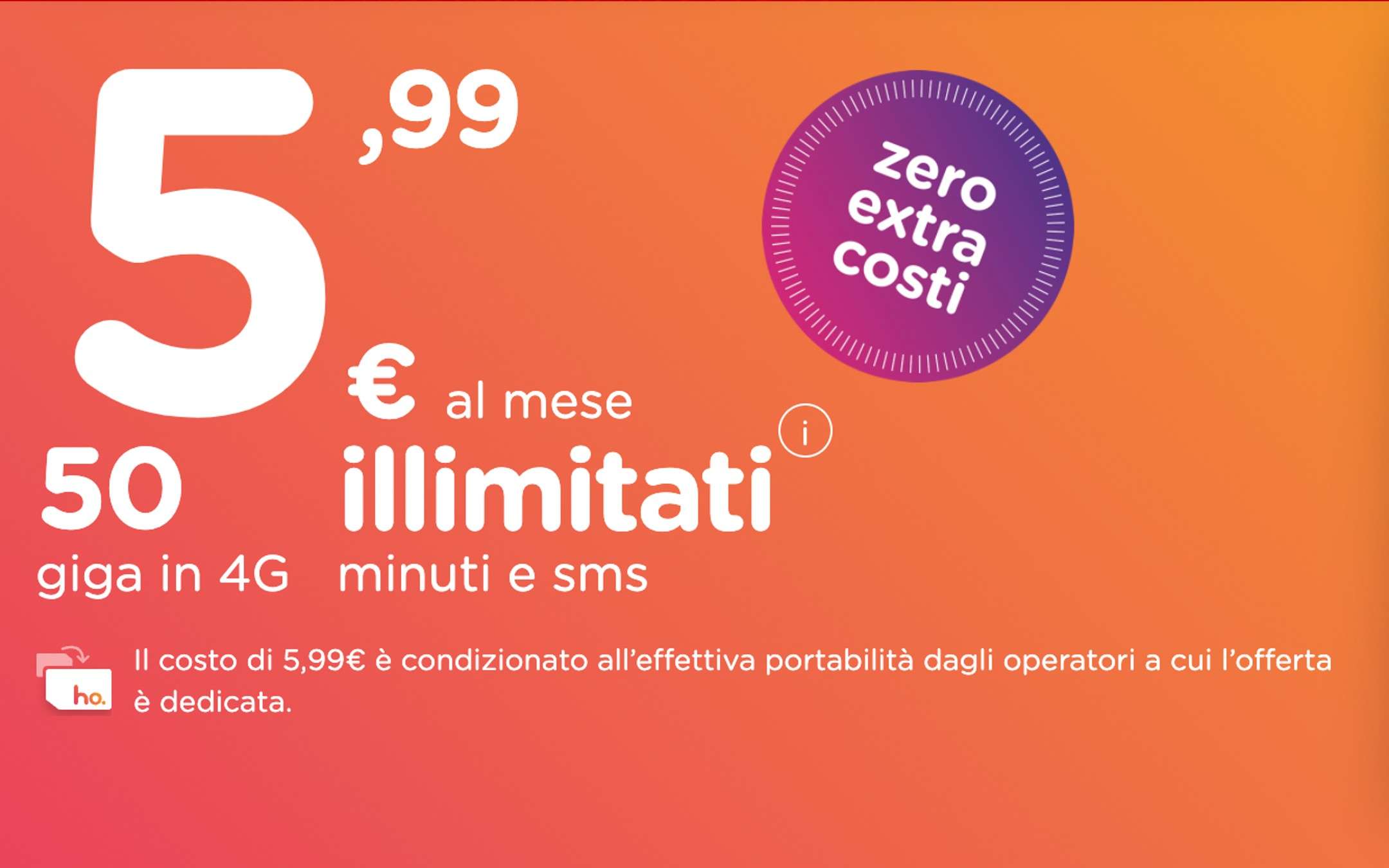 HoMobile: PROMO Folle provenendo da MVNO!