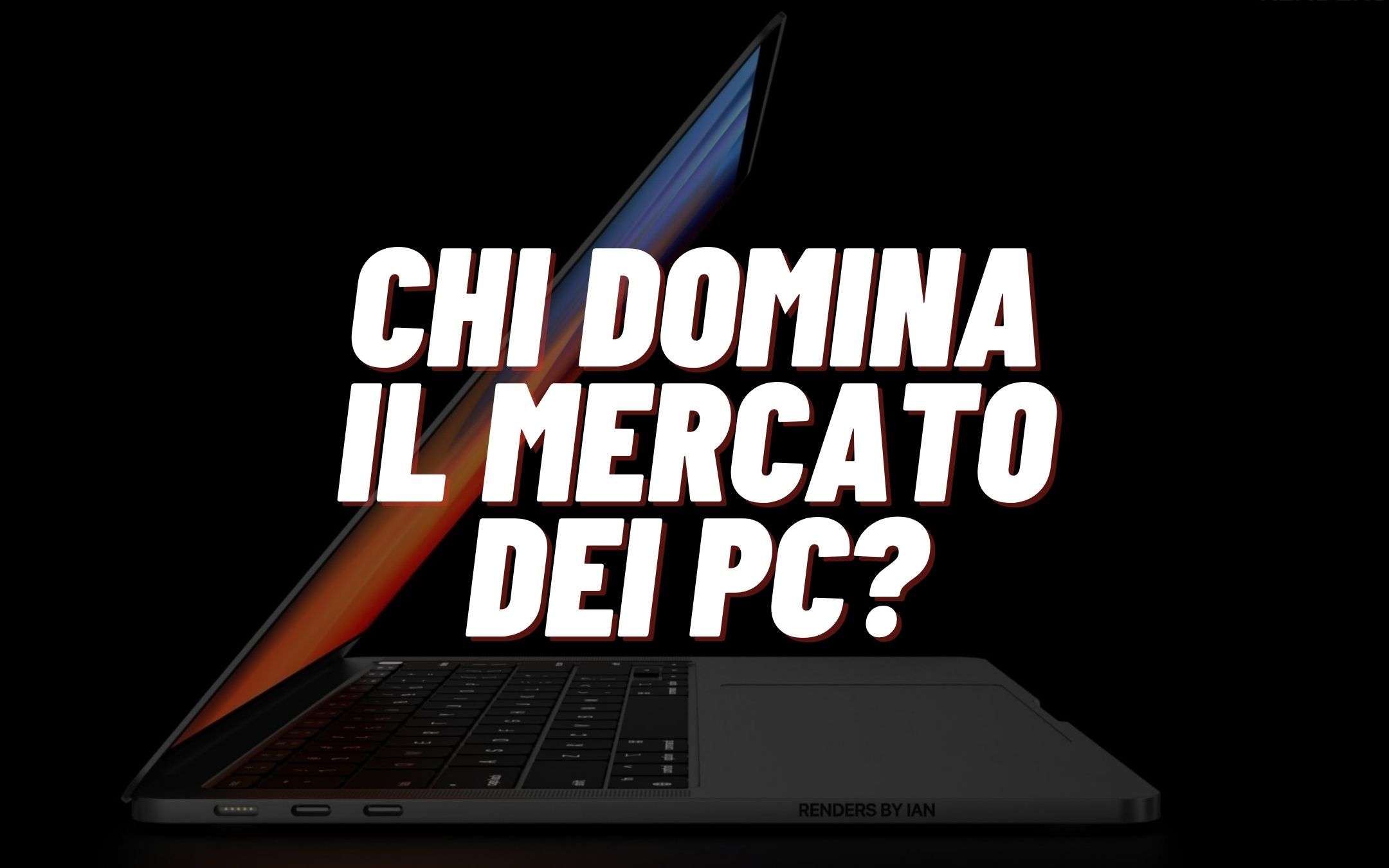 Apple leader del mercato dei PC? No, in realtà è...