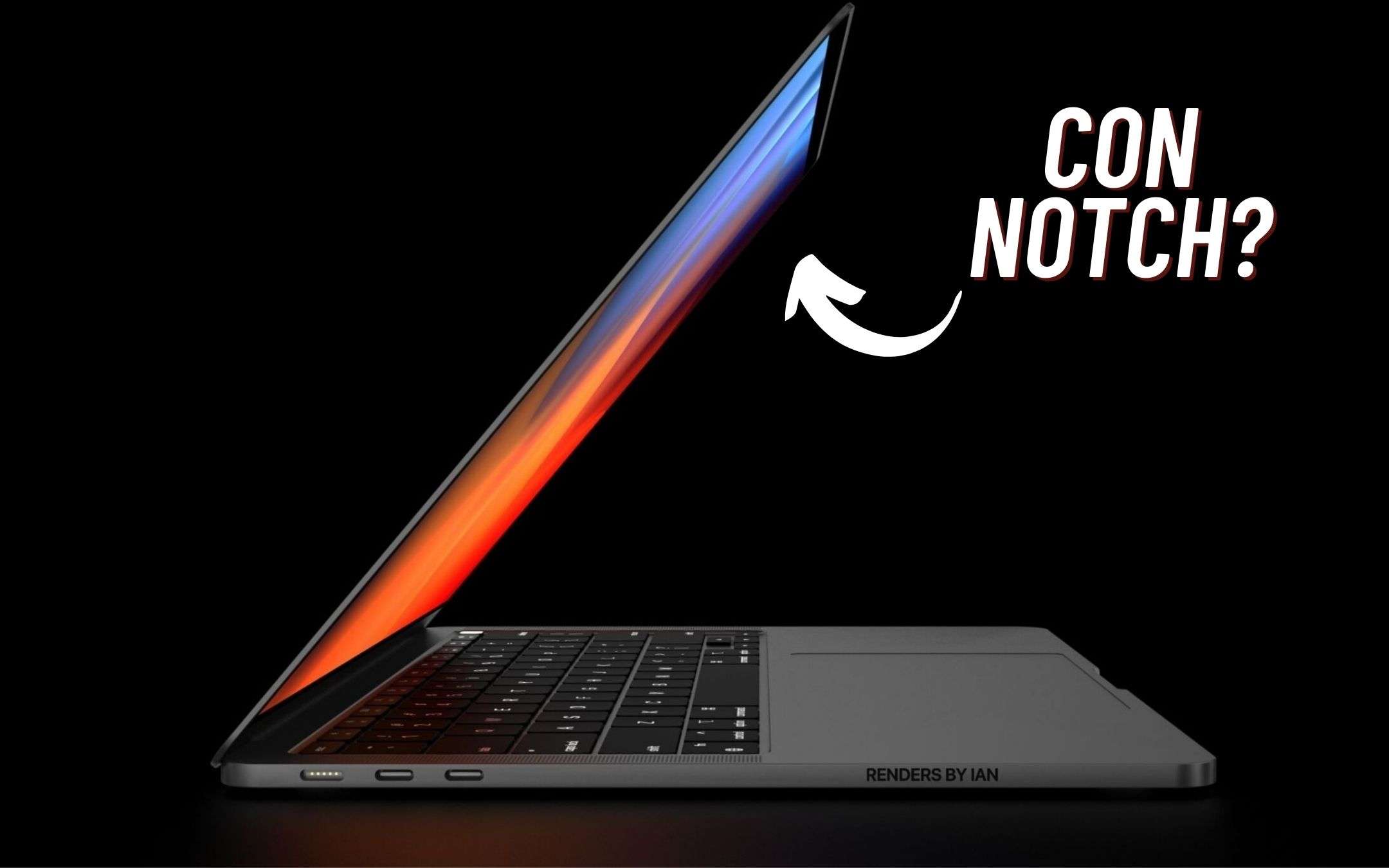 E se il nuovo MacBook Pro avesse un notch?