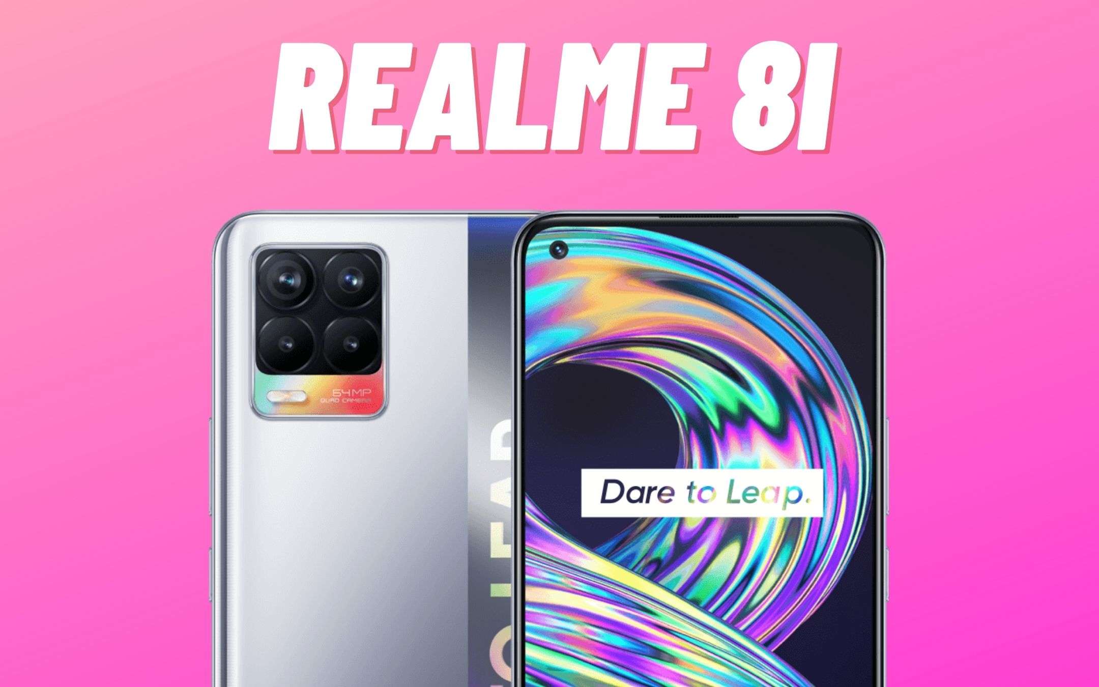 Realme 8i: LOW-COST da 199€ ma con display a 120 Hz