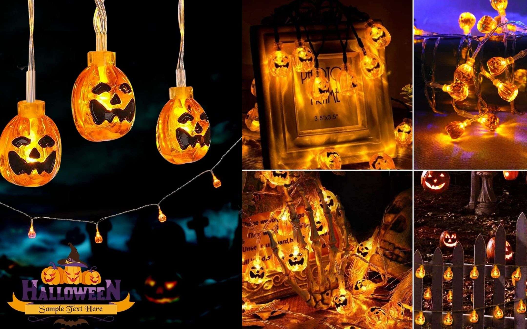 Halloween: 3,5 metri di LED a tema a 5€, sconto SPAVENTOSO