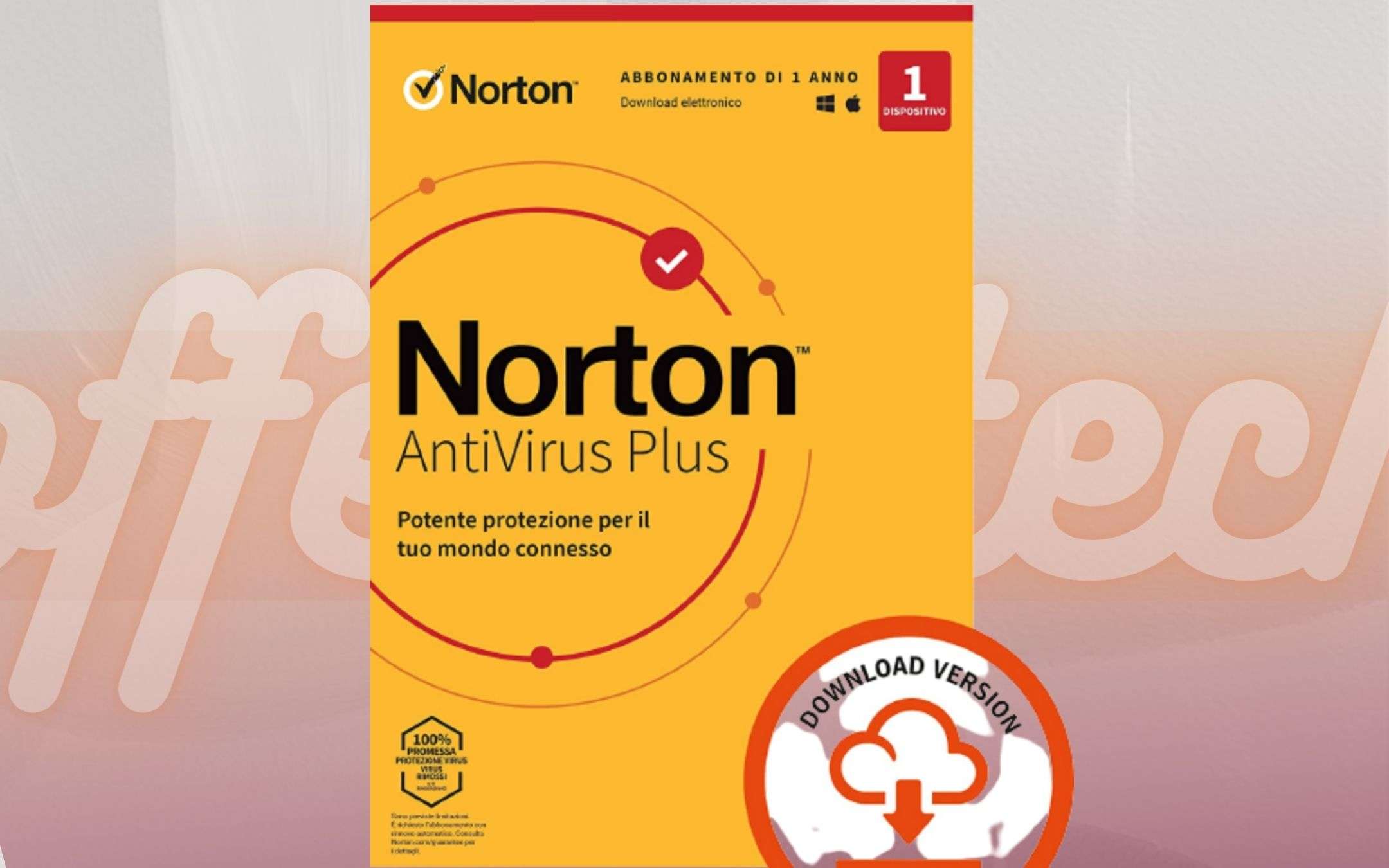 Norton Antivirus Plus 2021: 365 giorni di protezione a 13,99€