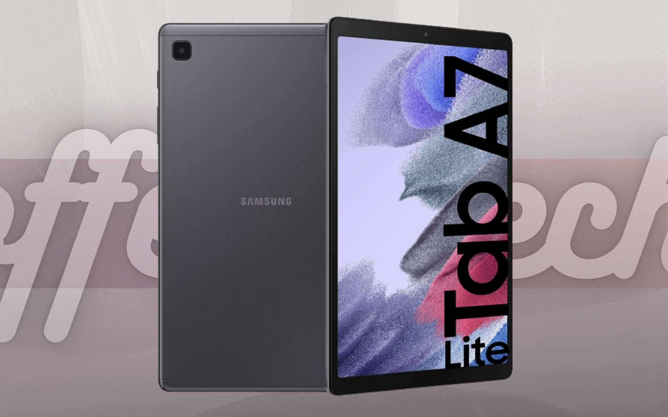 Samsung Galaxy Tab A7 Lite e stai una favola dove e quando vuoi