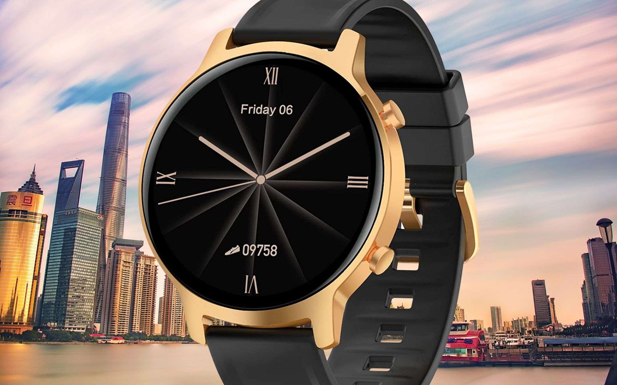 Uno smartwatch, un capolavoro di eleganza: prezzo WOW (42€)