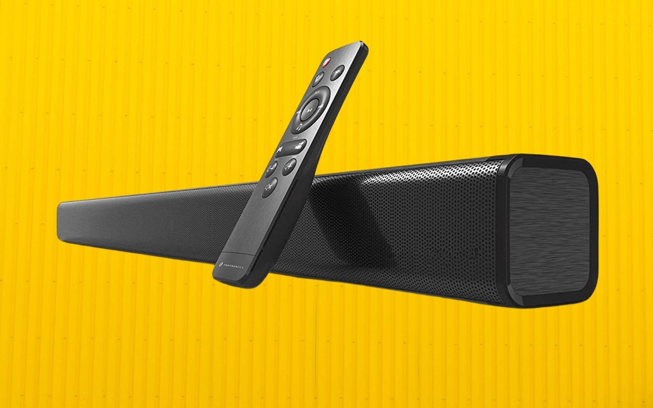 Una soundbar PAZZESCA a prezzo ridicolo su Amazon (43€)