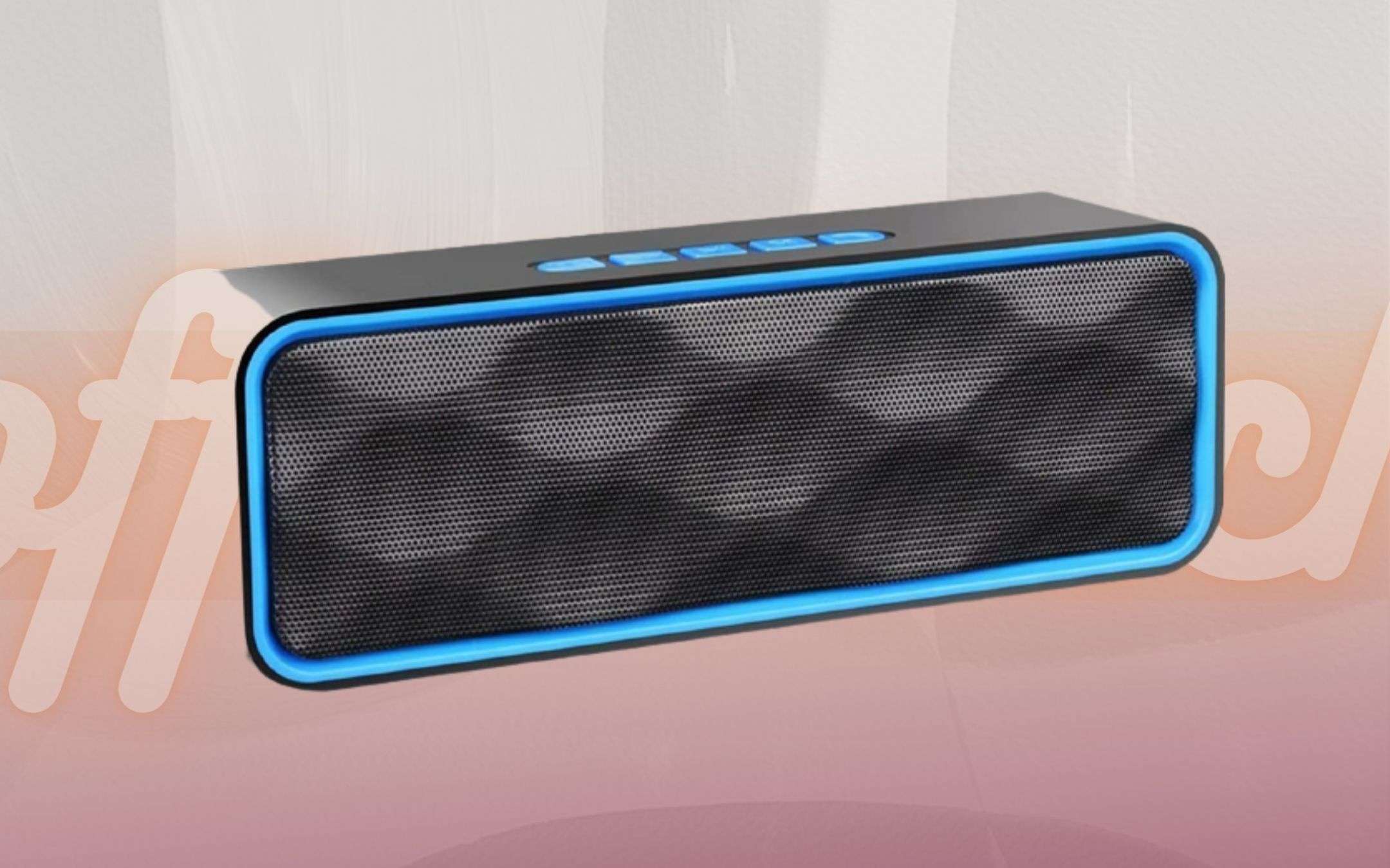 Speaker Bluetooth portatile: costa una sciocchezza e suona una BOMBA