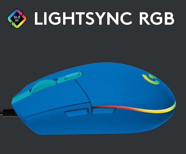 Mouse Gaming Logitech G203 Lightsync - 1