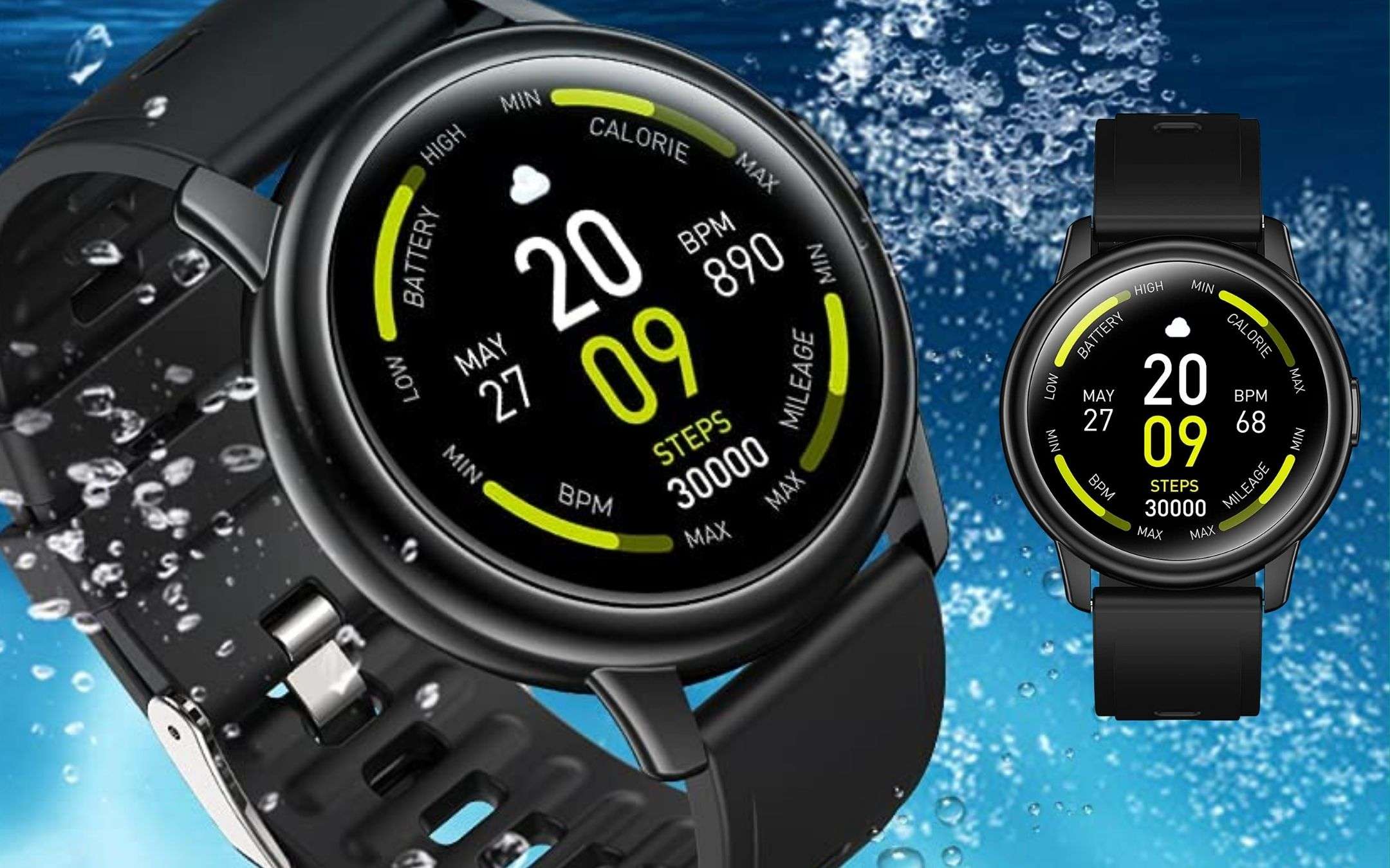 Questo ottimo smartwatch costa 34€ su Amazon: sconto LAMPO 50%