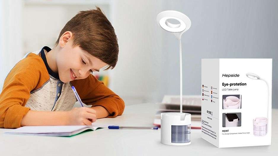 Lampada LED da scrivania, bellissima: SUPER OFFERTA (-3 euro)