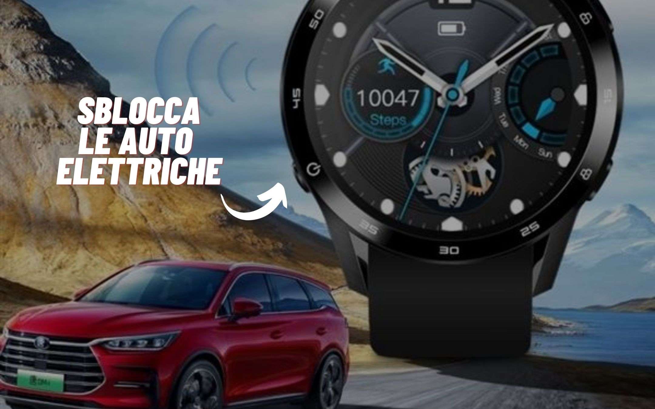 Dalla Cina arriva uno smartwatch che sblocca le auto elettriche