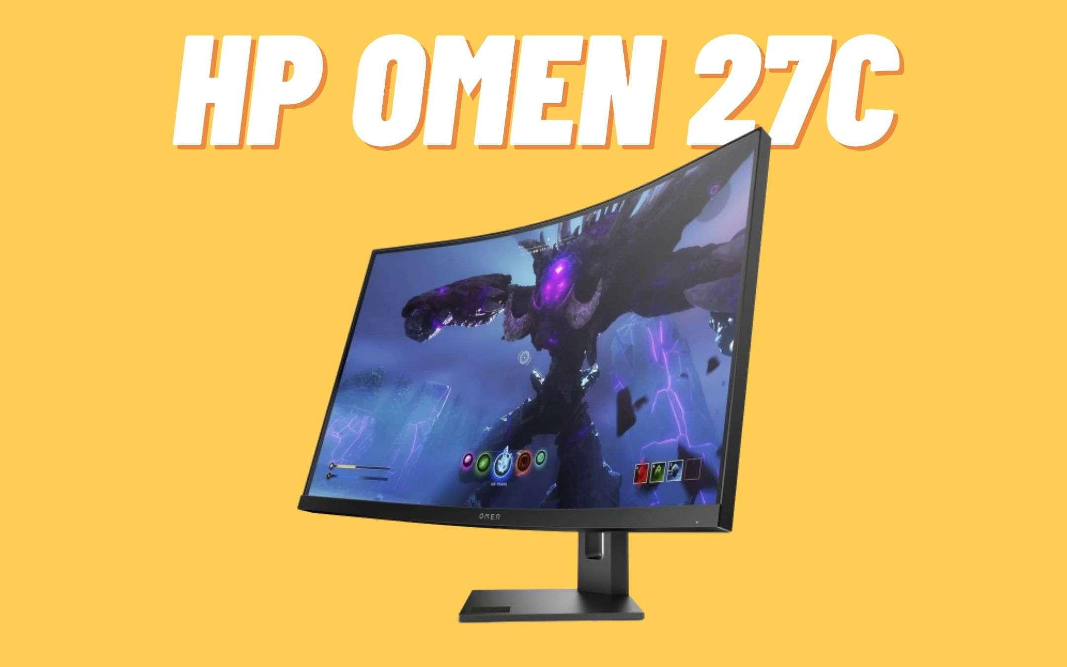 HP annuncia un monitor gaming 2K da 27