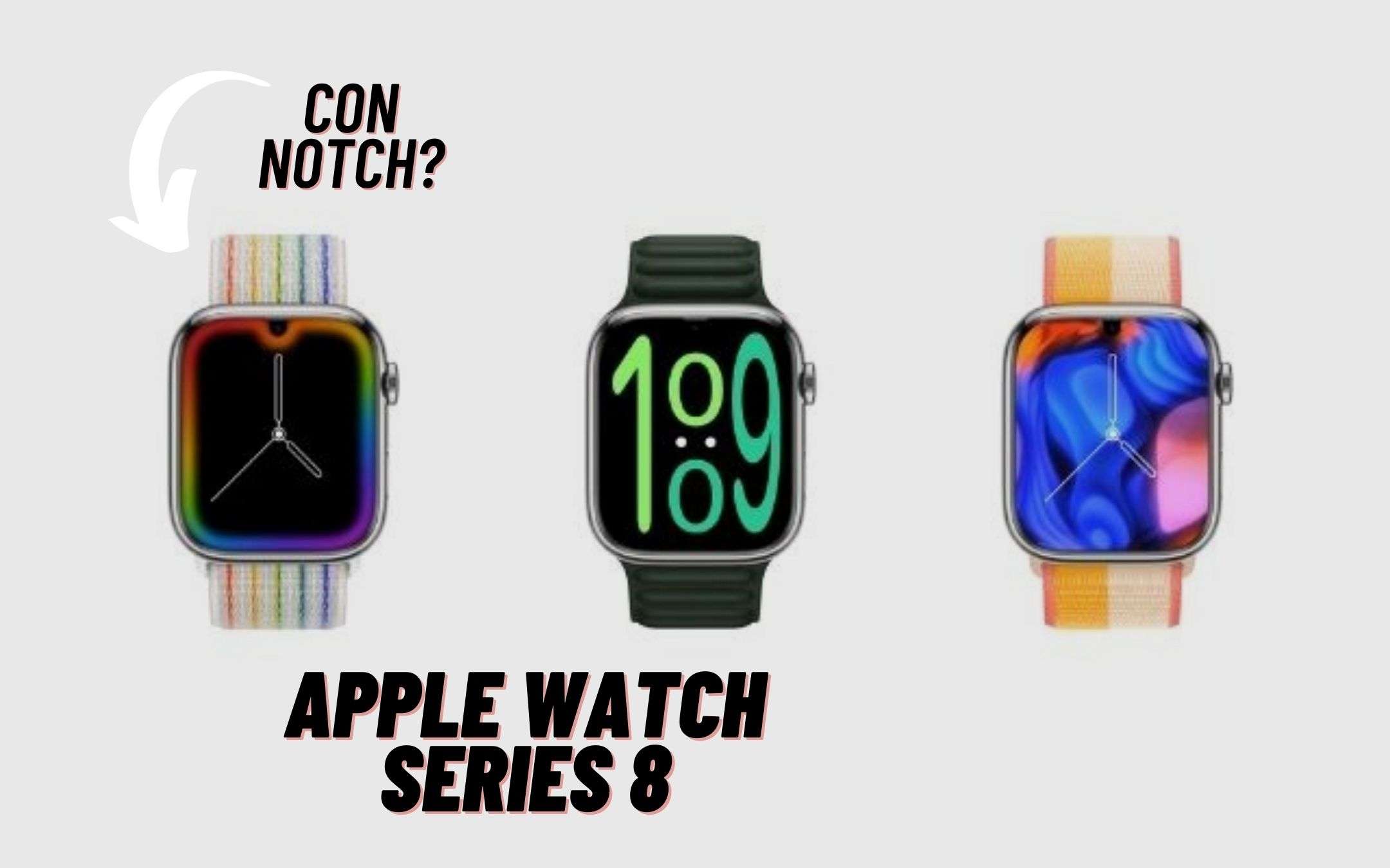 Apple Watch Series 8: il design potrebbe non stupire