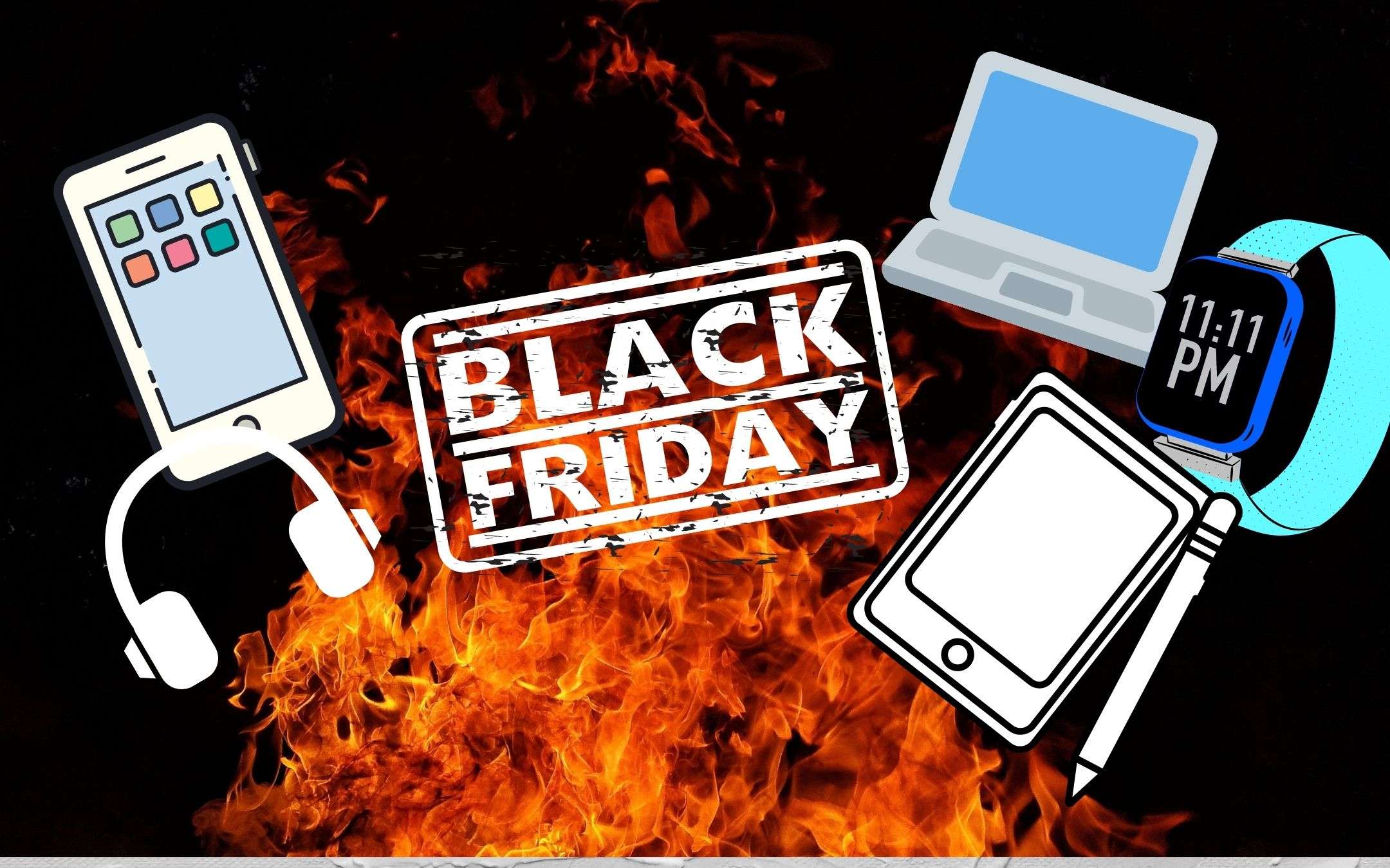 Black Friday Amazon nel vivo: 30 offerte tech  TOP del 25 novembre